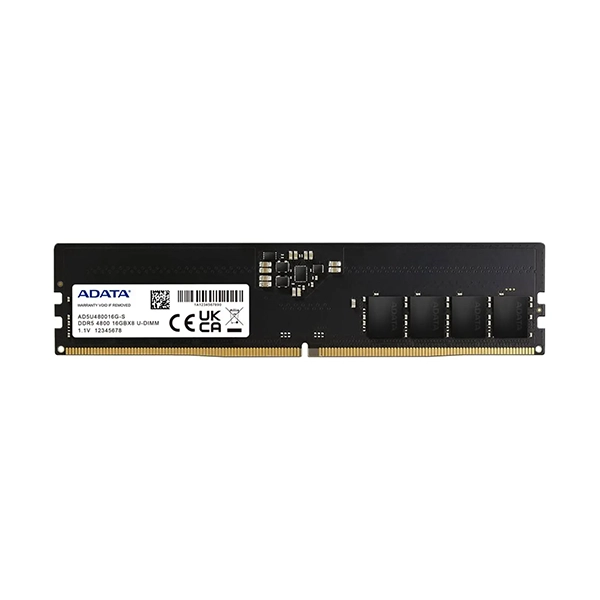 رم کامپیوتر DDR5 تک کاناله 4800 مگاهرتز CL40 ای دیتا مدل Premier ظرفیت 8 گیگابایت