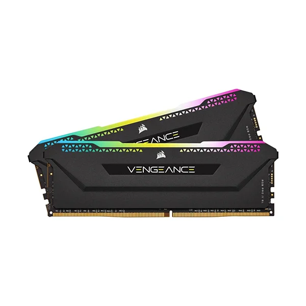 رم کورسیر VENGEANCE RGB PRO SL Black 16GB 8GBx2 3600MHz CL18