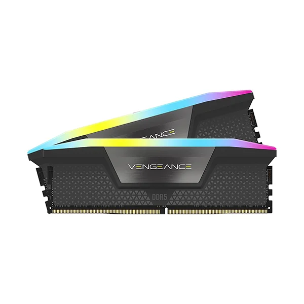 رم کورسیر VENGEANCE RGB 64GB 32GBx2 5600MHz CL36 DDR5