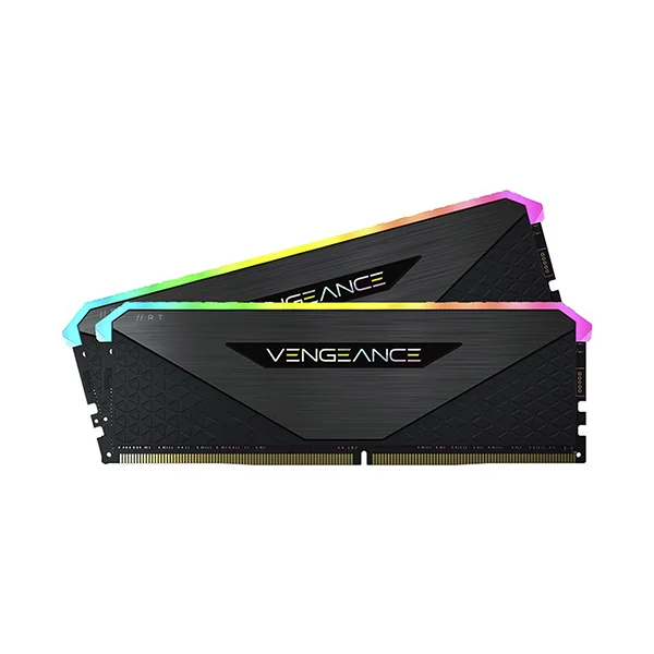 رم کورسیر VENGEANCE RGB RT Black 16GB 8GBx2 3600MHz CL18