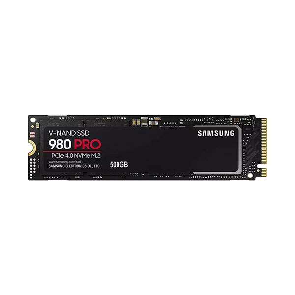 حافظه SSD اینترنال سامسونگ مدل 980PRO PCIe Gen 4.0x4 NVMe M.2 2280 ظرفیت 500 گیگابایت