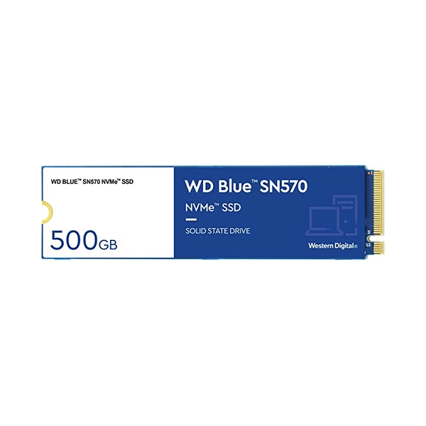 حافظه SSD اینترنال وسترن دیجیتال مدل Blue SN570 M.2 2280 NVMe با ظرفیت 500GB