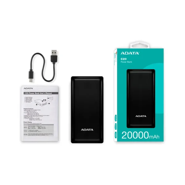 Adata C20 20000mAh Power Bank
