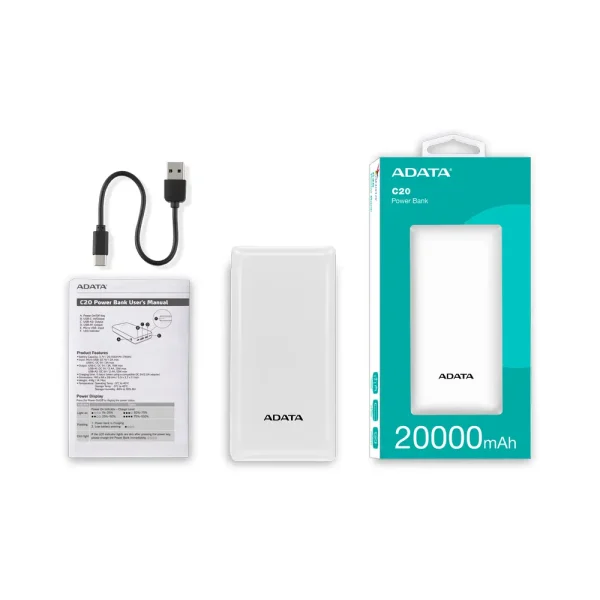Adata C20 20000mAh Power Bank