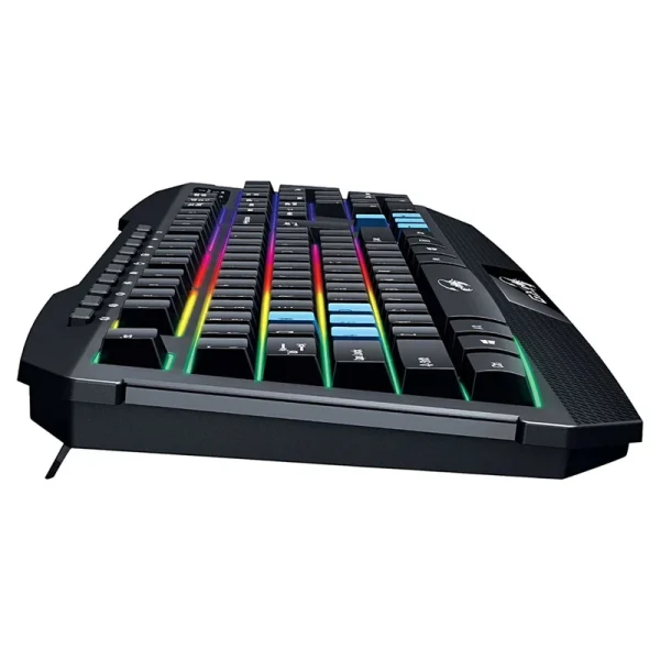 Genius Scorpion K215 Gaming Keyboard, Membrane Switch, Full-Size, RGB Lighting 3